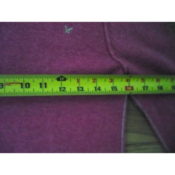 Vtg Y2K American Eagle Outfitters Preppy Pink L Fuzzy Angora Sweater Feminine - Picture 10 of 14